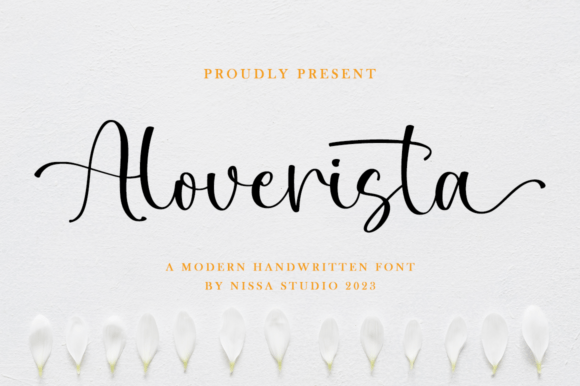 Aloverista: A Delicate Script Font