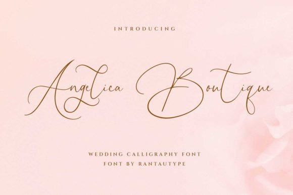 Angelica Boutique Font for Elegant Campaigns