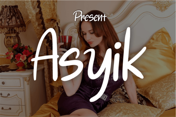 Asyik Font for Elegant Design