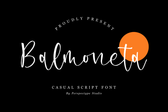 Balmoneta Font for Creative Projects