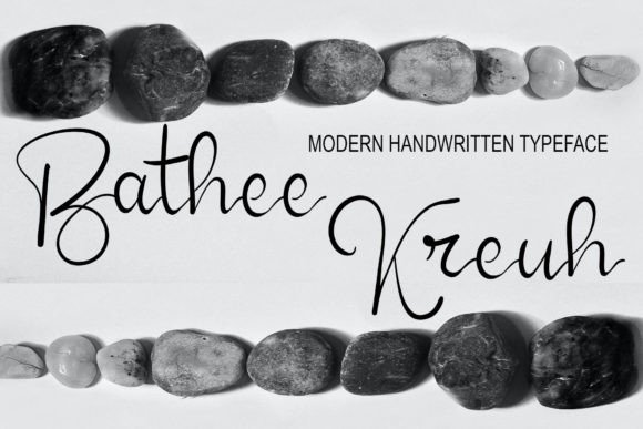 Bathee Kreuh Font for Creative Projects