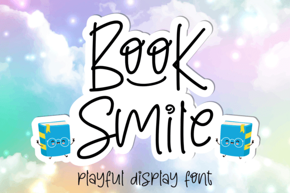 Book Smile Font for Business Branding