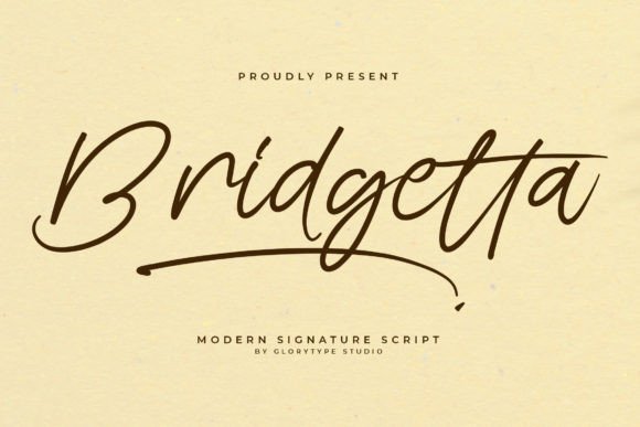 Bridgetta Font for Creative Projects