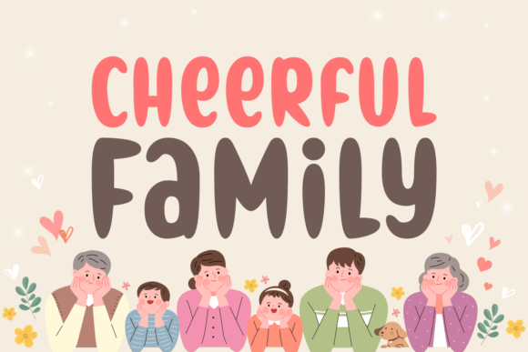 Cheerful Family Font for Playful Campaigns