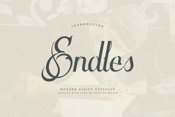 Endles: A Stylish Script Font
