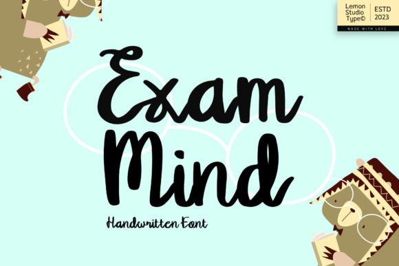 Exam Mind Font for Elegant Design