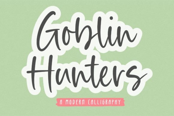 Goblin Hunters Font Review