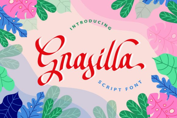 Grasilla: A Romantic Script Font