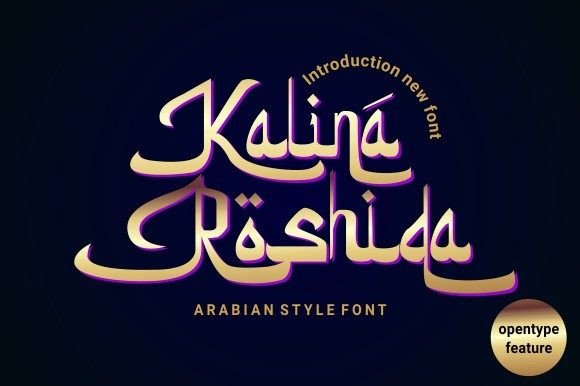 Kalina Rashida Font for Creative Makers