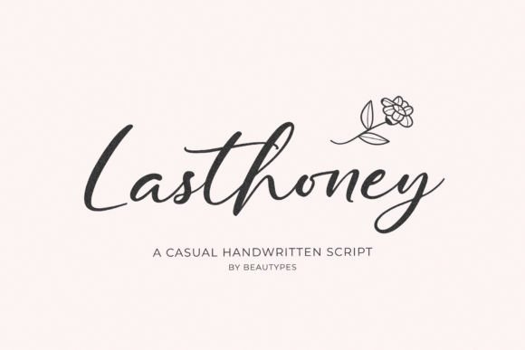 Lasthoney Font for Editorial Design