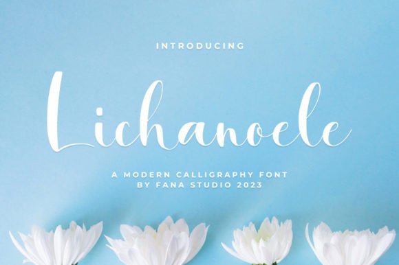 Lichanoele Font for Web Design