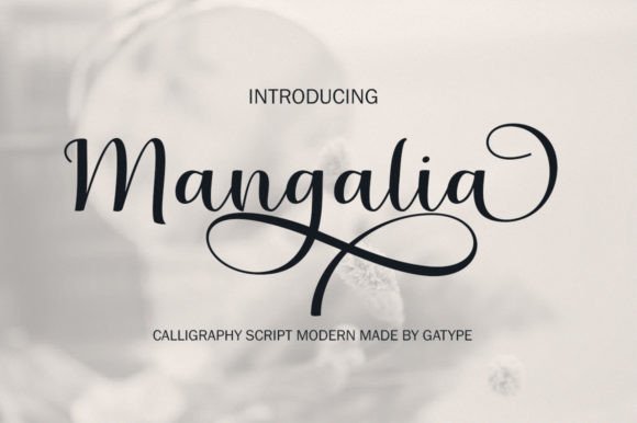 Mangalia Font for Creative Brands