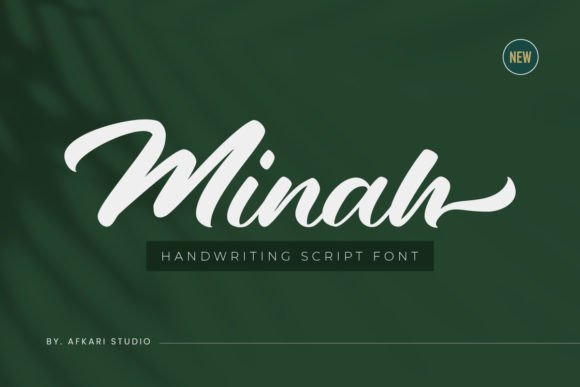 Minah – Handwriting Script Font