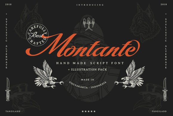 Montante Font for Creative Design