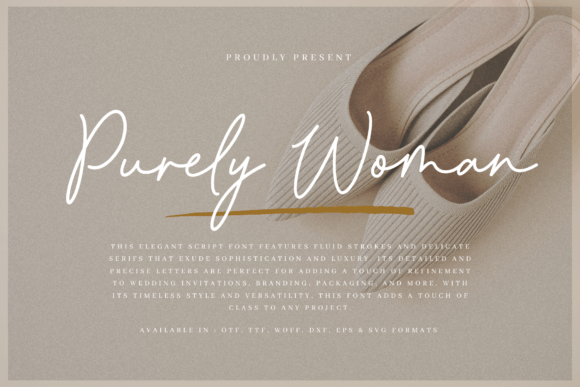 Purely Woman Font for Elegant Branding