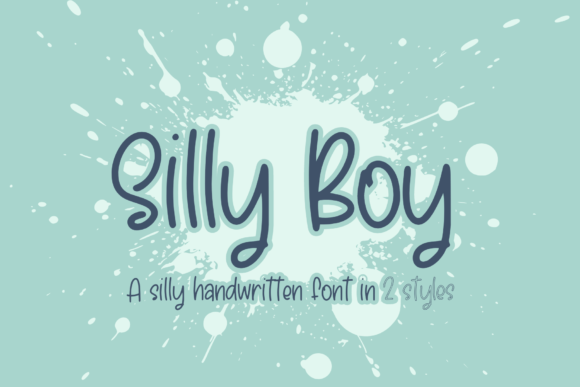 Silly Boy Font for Web Design