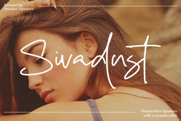 Sivadust: A Graceful Script Font for Business Branding