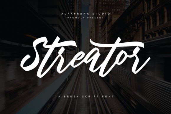 Streator: A Modern Script Font for Branding