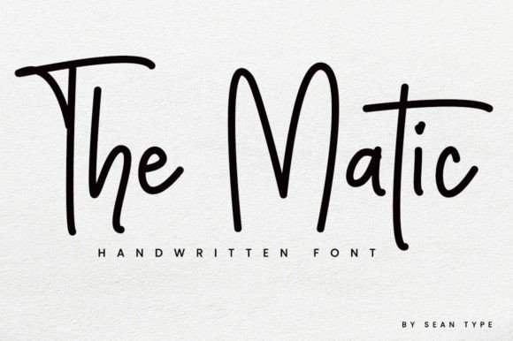 The Matic Font: Modern Script for Digital Campaigns
