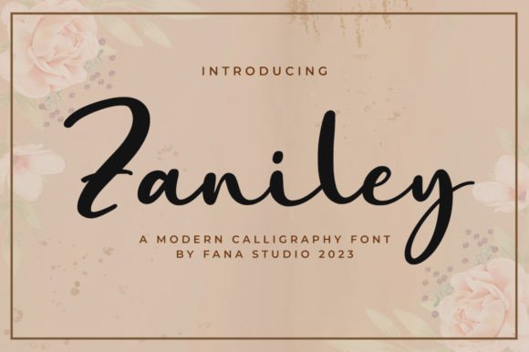 Zaniley: A Stylish Font for Business